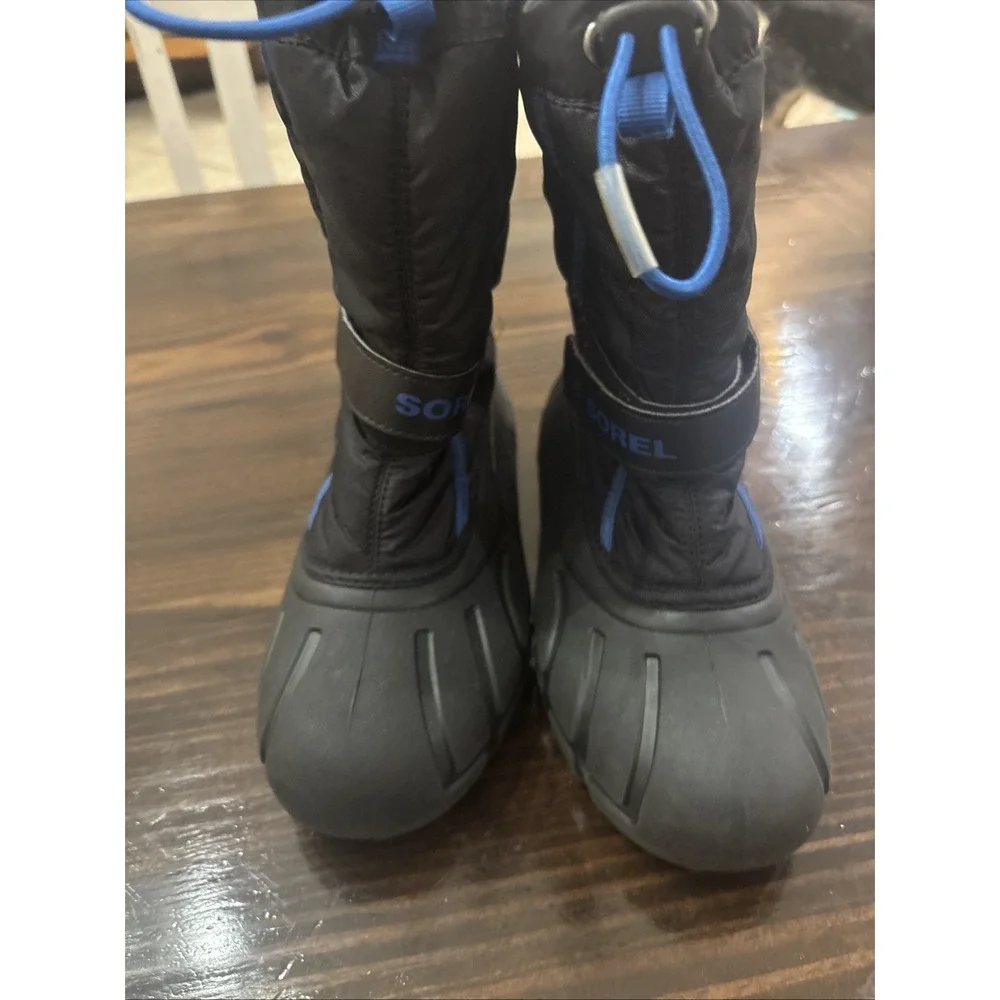 Sorel Flurry Winter Snow Boots Kids Youth Sz 4 Lined Waterproof